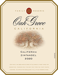 2020 Oak Grove <em>Family <em>Reserve</em> </em> Zinfandel